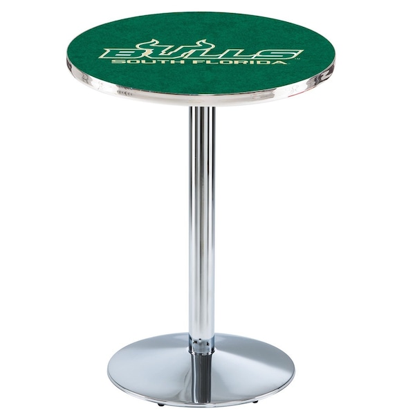 Holland Bar Stool Co 42" Chrome South Florida Pub Table - L214C4228SOUFLA