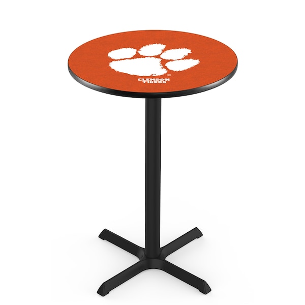 Holland Bar Stool Co 42" Blk Wrinkle Clemson Pub Table - L211B4228CLMSON