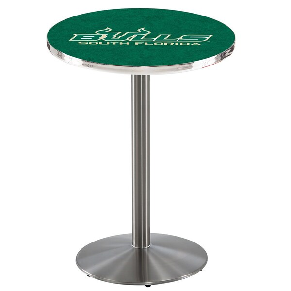 Holland Bar Stool Co 42" Stainless Steel South Florida Pub Table - L214S4228SOUFLA