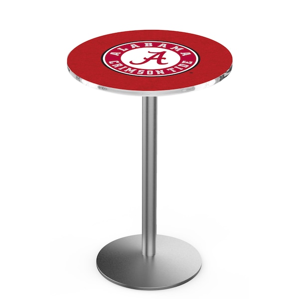 Holland Bar Stool Co 42" Stainless Steel Alabama Pub Table - L214S4228AL-A
