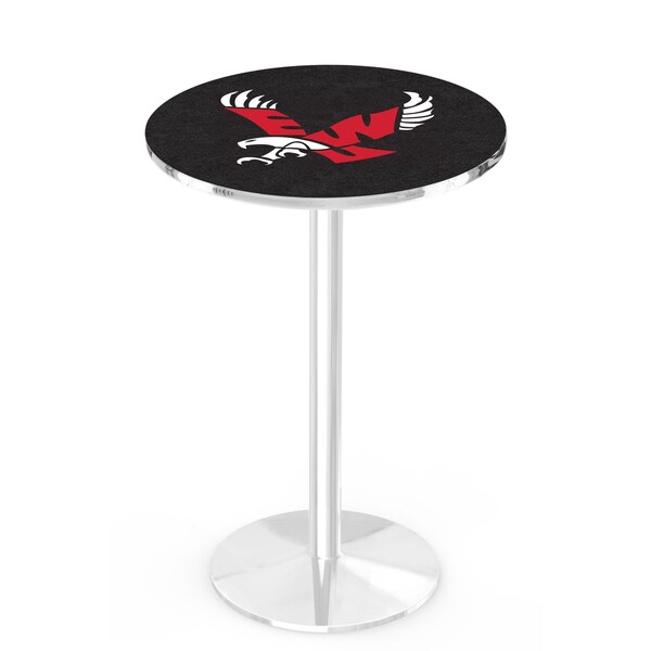 Holland Bar Stool Co 42" Chrome Eastern Washington Pub Table, 36" dia. Top - L214C4236EASTWA