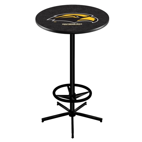 Holland Bar Stool Co 42" Black Southern Miss Pub Table - L216B4236SOUMIS