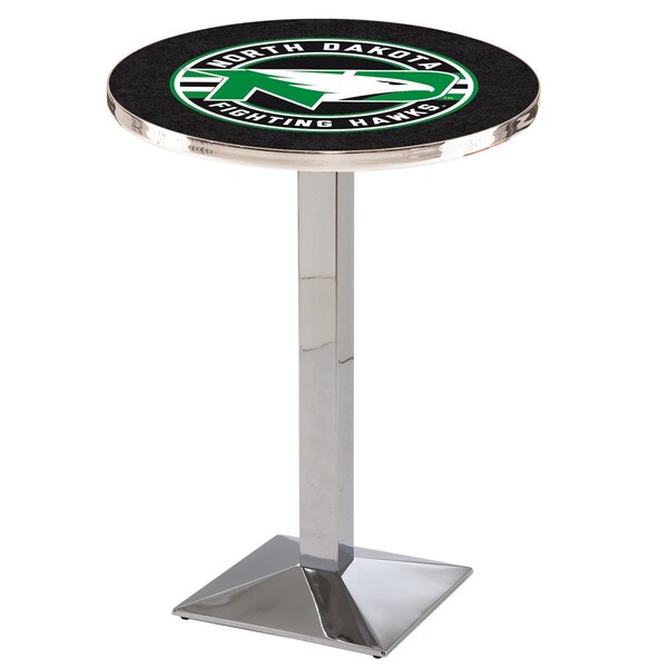 Holland Bar Stool Co 36" Chrome North Dakota Pub Table - L217C3628NORDAK
