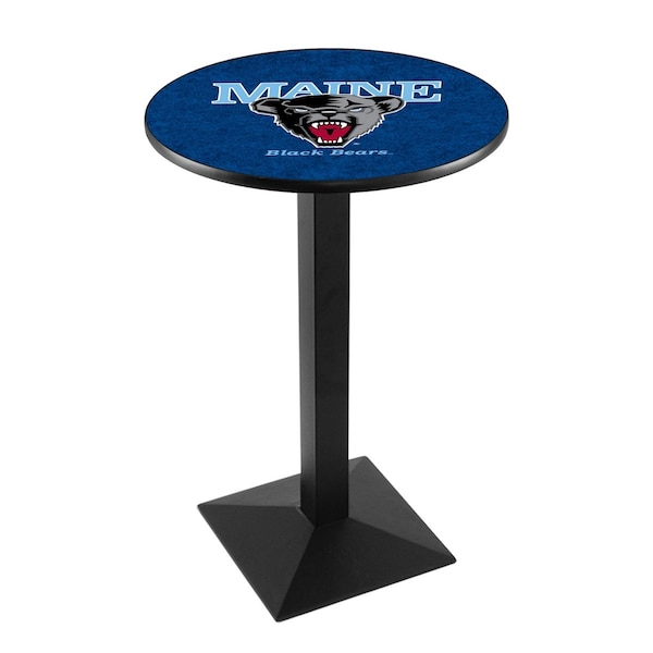 Holland Bar Stool Co 36" Blk Wrinkle Maine Pub Table - L217B3628MAINEU