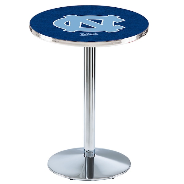 Holland Bar Stool Co 42" Chrome North Carolina Pub Table - L214C4228NORCAR