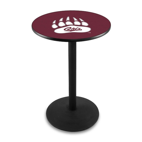 Holland Bar Stool Co 36" Blk Wrinkle Montana Pub Table, 36" dia. Top - L214B3636MONTUN