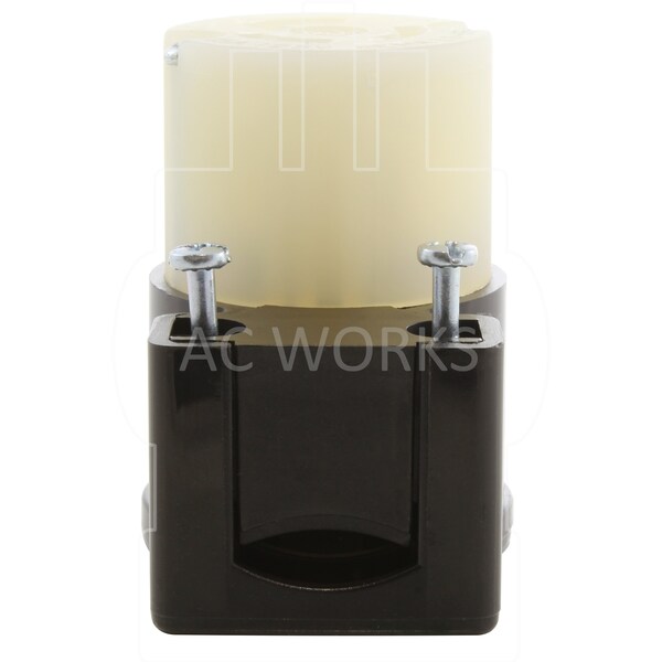 Ac Works NEMA 6-20 15/ 20A 250V All Angles Female Connector with UL, C-UL Approval - ASE620R