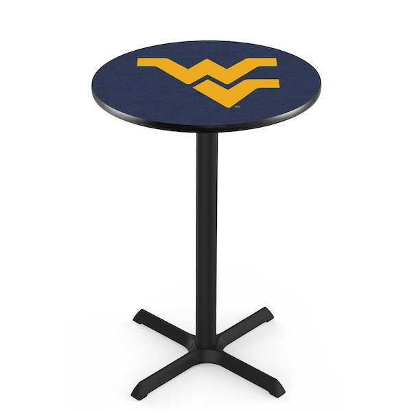 Holland Bar Stool Co 42" Blk Wrinkle West Virginia Pub Table - L211B4228WESTVA