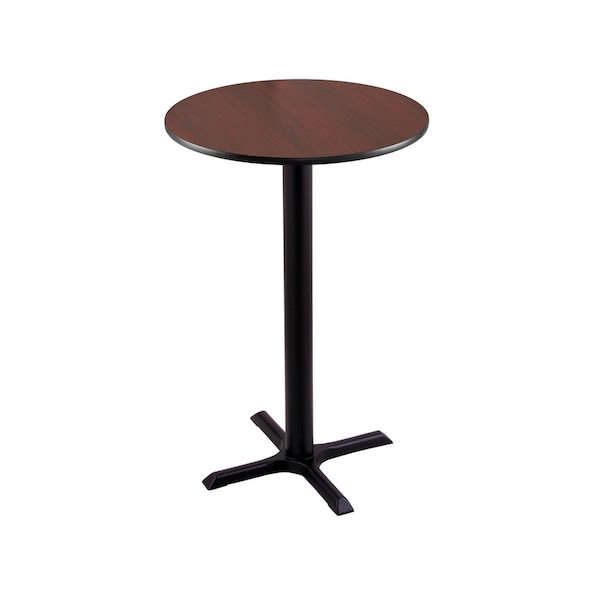 Holland Bar Stool Co 36" 211 Black Table, 24" dia. Top - 211-2236BW24R