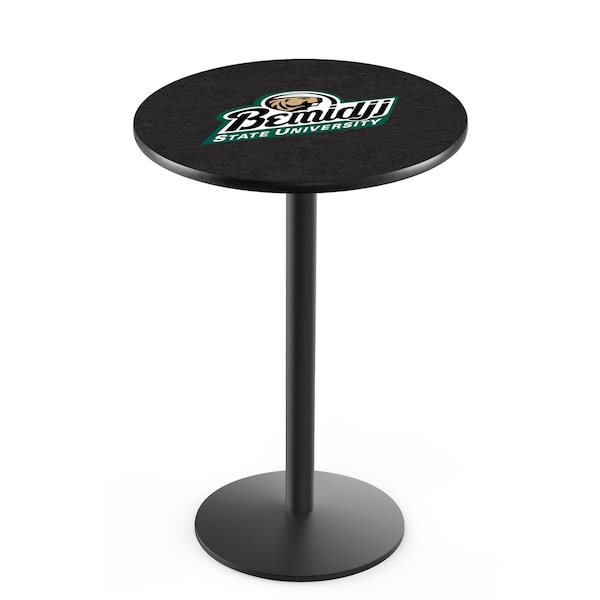Holland Bar Stool Co 42" Blk Wrinkle Bemidji State Pub Table - L214B4228BMIJST