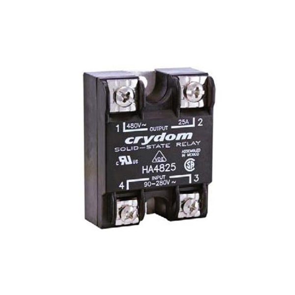 Relevadores de Estado Sólido Crydom - Montaje Industrial PM Ip00 SSR, 530Va C/50A, Lvac In, Rn - HA4850E-10.