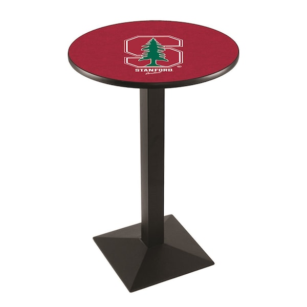 Holland Bar Stool Co 36" Blk Wrinkle Stanford Pub Table - L217B3628STNFRD