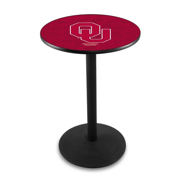 Holland Bar Stool Co 42" Blk Wrinkle Oklahoma Pub Table - L214B4228OKLHMA
