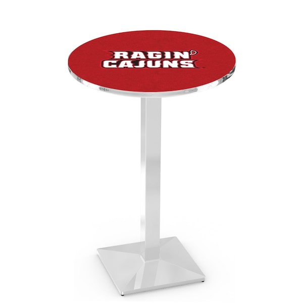 Holland Bar Stool Co 42" Chrome Louisiana-Lafayette Pub Table - L217C4228LA-LAF