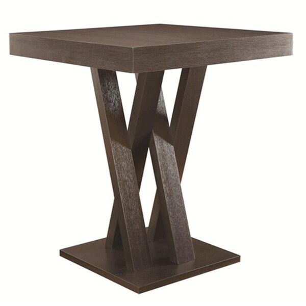 Designed To Furnish Bar Units And Bar Tables Counter Height Table - Cappuccino - DE715644