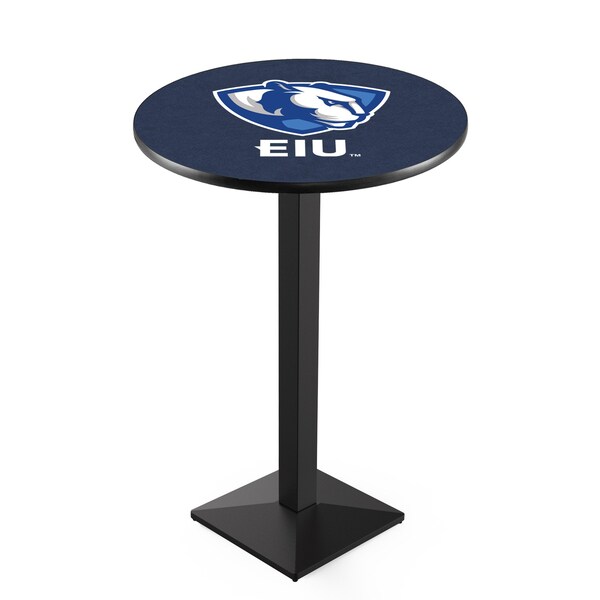 Holland Bar Stool Co 36" Blk Wrinkle Eastern Illinois Pub Table - L217B3628EASTIL