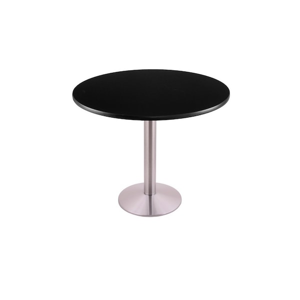 Holland Bar Stool Co 30" 214 Stainless Table, 30" dia. Top - 214-1630SS30R