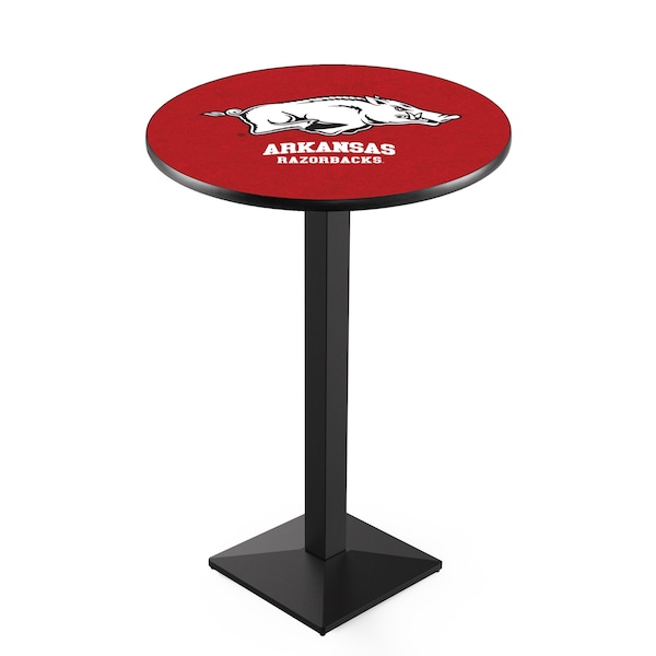 Holland Bar Stool Co 42" Blk Wrinkle Arkansas Pub Table - L217B4228ARKNUN