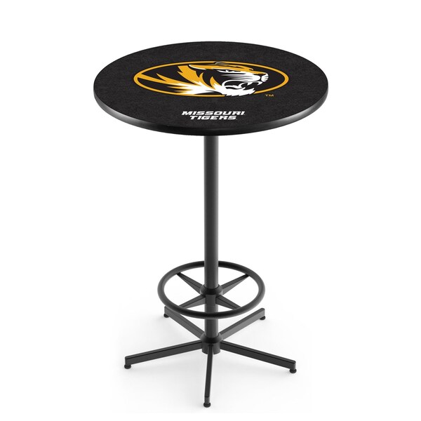 Holland Bar Stool Co 42" Black Missouri Pub Table - L216B4236MIZZOU