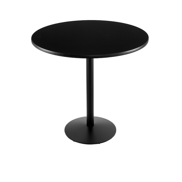 Holland Bar Stool Co 36" 214 Black Table, 36" dia. Top - 214-2236BW36R