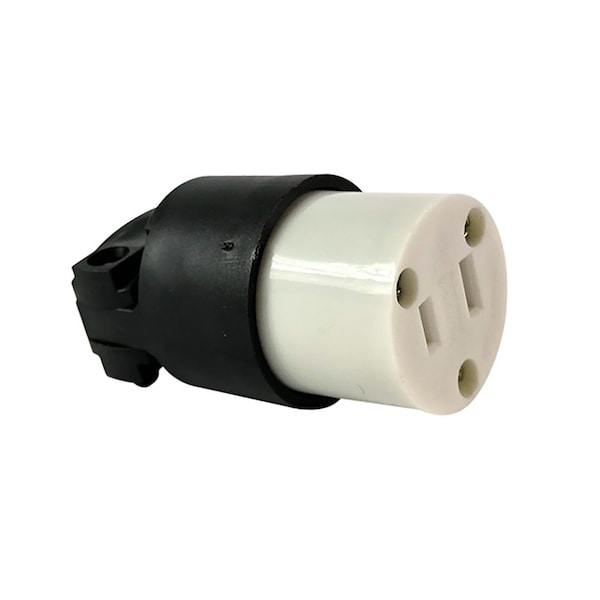 Superior Electric 2-Prong 15A-125V NEMA 1-15R Straight Electrical Female Receptacle - YGA015F