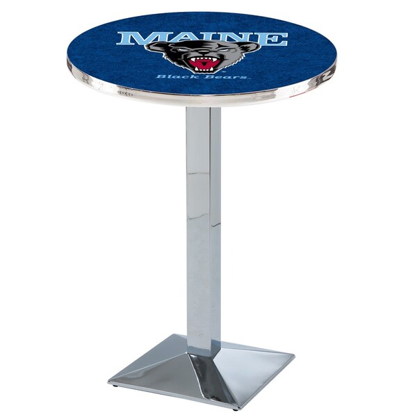 Holland Bar Stool Co 36" Chrome Maine Pub Table - L217C3628MAINEU