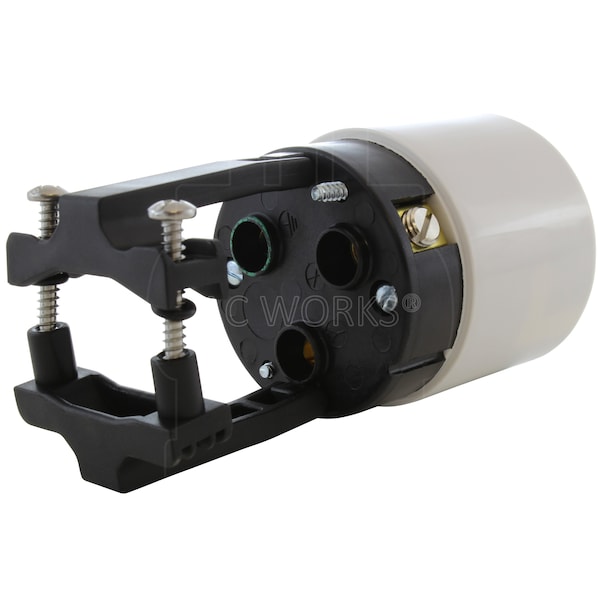 Ac Works California Standard 50A 250V 3-Wire Locking Male Plug Assembly - CS8265