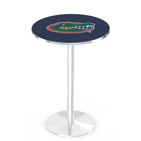 Holland Bar Stool Co 36" Chrome Florida Pub Table - L214C3628FLORUN