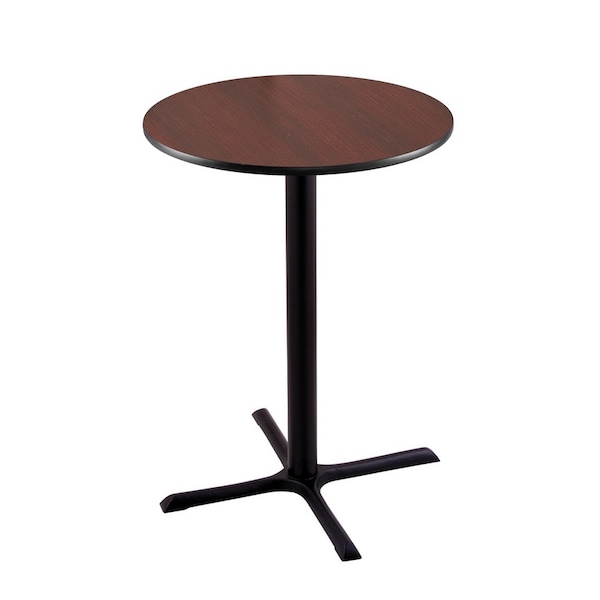 Holland Bar Stool Co 42" 211 Black Table, 30" dia. Top - 211-3042BW30R
