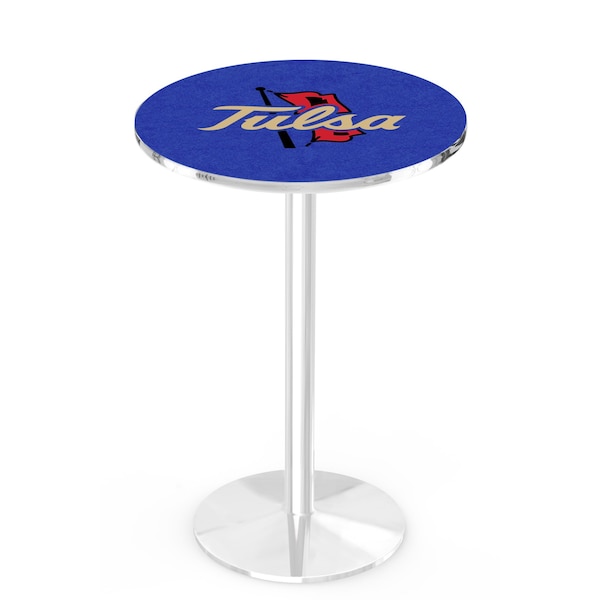 Holland Bar Stool Co 36" Chrome Tulsa Pub Table - L214C3628TULSAU