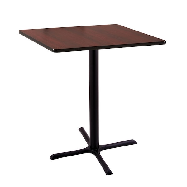 Holland Bar Stool Co 36" 211 Black Table, 36" x 36" Square Top - 211-3036BW36SQ