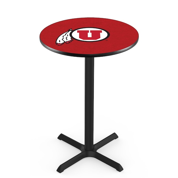 Holland Bar Stool Co 42" Blk Wrinkle Utah Pub Table - L211B4228UTAHUN