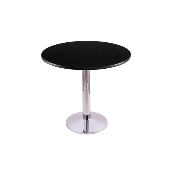 Holland Bar Stool Co 30" 214 Chrome Table, 30" dia. Top - 214-1630CH30R