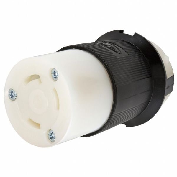 Hubbell Twist-Lock®, EdgeConnect™, Female Connector Body, 30A 250V, L6-30R, Screwless Terminal - HBL2623ST