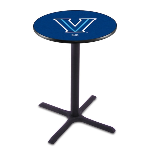 Holland Bar Stool Co 36" Blk Wrinkle Villanova Pub Table - L211B3628VILNVA