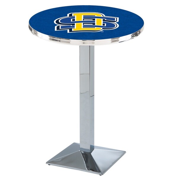 Holland Bar Stool Co 42" Chrome South Dakota State Pub Table - L217C4228SDAKST