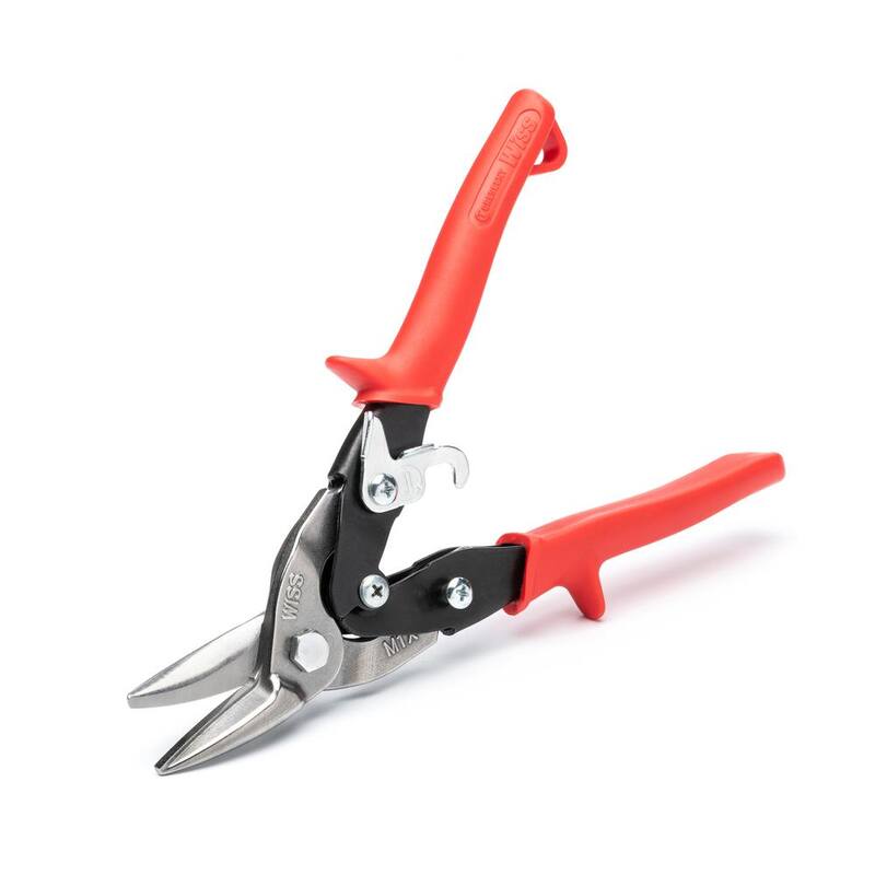 Crescent Wiss 9-3/4 in. Compound Action Straight and Left Cut Aviation Snips - M1R