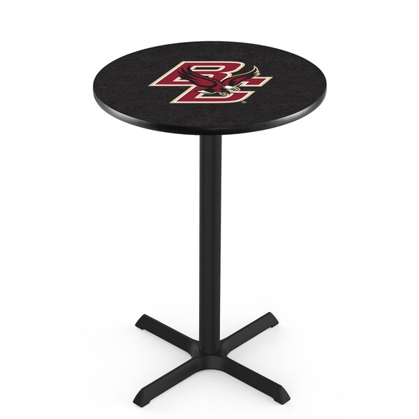 Holland Bar Stool Co 42" Blk Wrinkle Boston College Pub Table - L211B4228BOSTNC