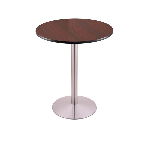 Holland Bar Stool Co 42" 214 Stainless Table, 30" dia. Top - 214-2242SS30R