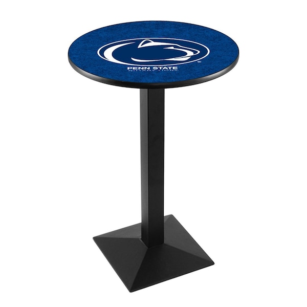 Holland Bar Stool Co 42" Blk Wrinkle Penn State Pub Table - L217B4228PENNST