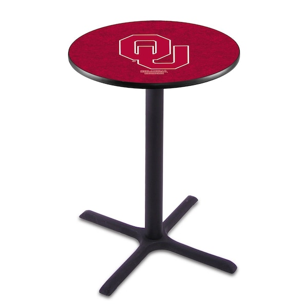 Holland Bar Stool Co 42" Blk Wrinkle Oklahoma Pub Table - L211B4228OKLHMA