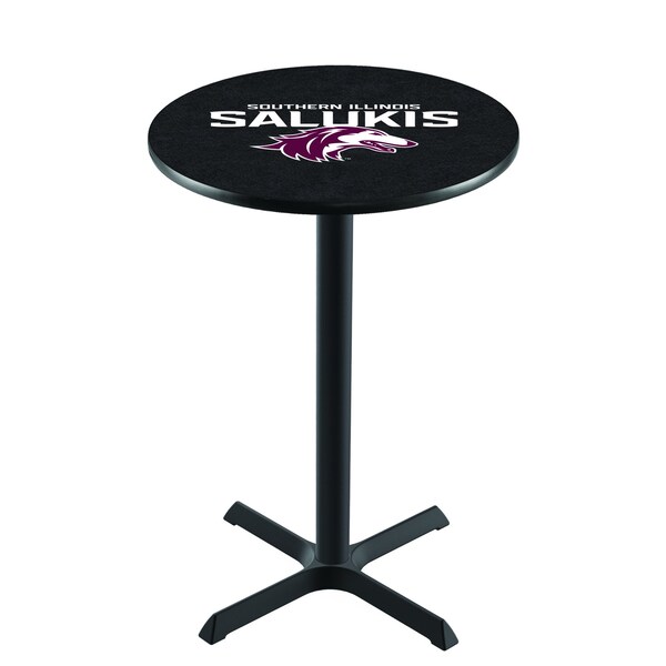 Holland Bar Stool Co 36" Blk Wrinkle Southern Illinois Pub Table - L211B3628SOUILL