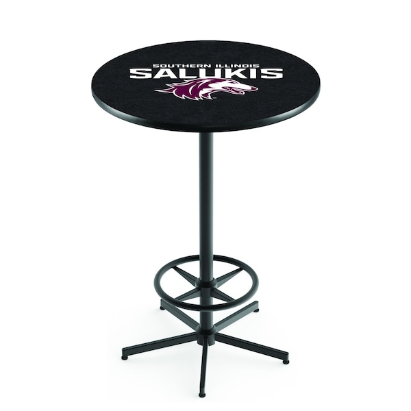 Holland Bar Stool Co 42" Black Southern Illinois Pub Table - L216B4228SOUILL