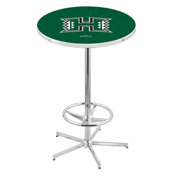 Holland Bar Stool Co 42" Chrome Hawaii Pub Table - L216C4228HAWAII