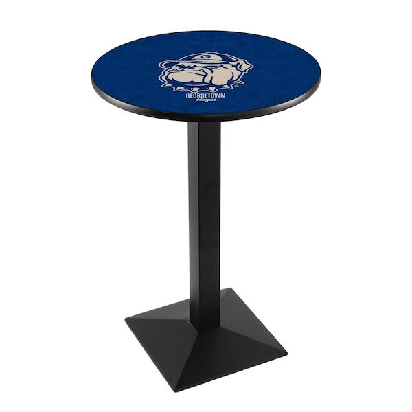 Holland Bar Stool Co 42" Blk Wrinkle Georgetown Pub Table - L217B4228GRGTWN