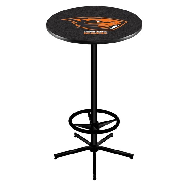 Holland Bar Stool Co 42" Black Oregon State Pub Table - L216B4236OREGST
