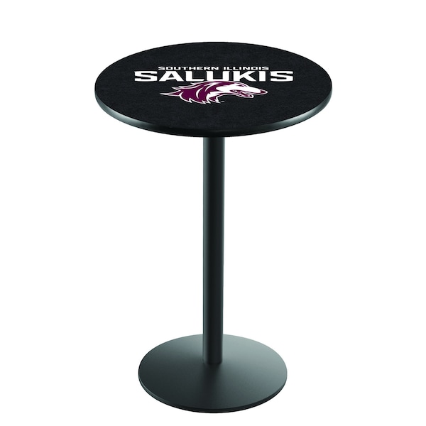 Holland Bar Stool Co 42" Blk Wrinkle Southern Illinois Pub Table - L214B4228SOUILL