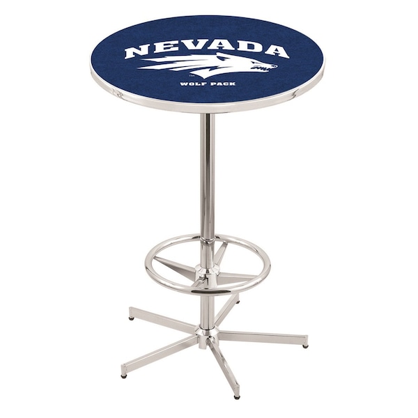 Holland Bar Stool Co 42" Chrome Nevada Pub Table - L216C4228NEVAUN