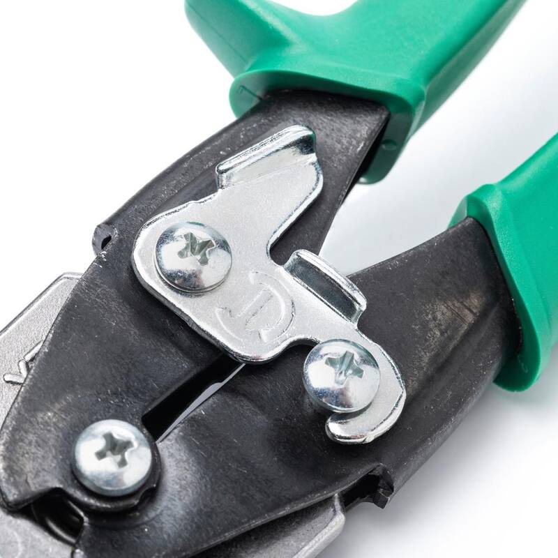 Crescent Wiss 9-3/4 in. Compound Action Straight and Right Cut Aviation Snips - M2R