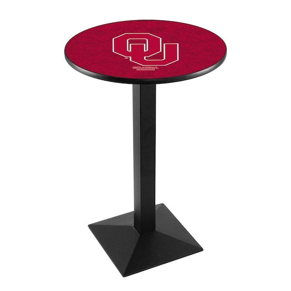 Holland Bar Stool Co 42" Blk Wrinkle Oklahoma Pub Table - L217B4228OKLHMA